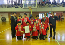 熊日学童オリンピック　ミニバスケ優勝