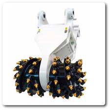 accessoires pour mini pelle fraise hydraulique