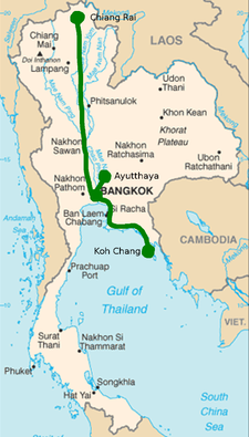 Januar 2018: Bangkok, Ayutthaya, Chiang Rai, Koh Chang