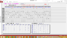 勤務シフト表をマウスで楽々作成