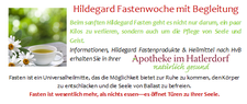 Flyer für Hildegard Fasten Die ausgedruckte Version kann gerne in der Apotheke abgeholt oder per email bestellt werden.