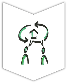 Handskizzenlogo für ein Erstgespräch