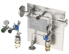 Liquid sampling Needle purge - Needle purge liquid sampler - Liquid Sampler Needle purge configuration - Mechatest Bottle Sampler type MBS-A5 - closed sampling Hydrocarbon liquids - Dopak DPM