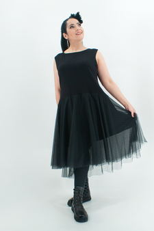 kurzes Tüllkleid