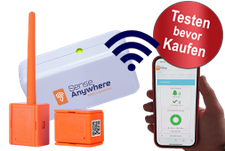 SenseAnywhere Funk-Datenlogger Temperatur und Feuchte