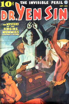 DR. Yen Sin - The mystery of the sing ging mummies by Donald E. Keyhoe