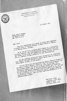 Flyng saucers from outer space by Donald E. Keyhoe