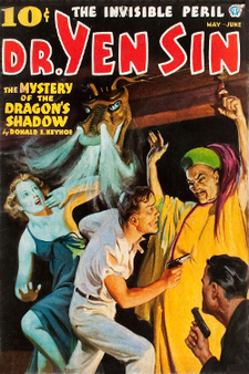 DR. Yen Sin - The mystery of the dragon's shadow by Donald E. Keyhoe