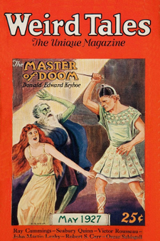 Weird Tales - The master of doom by Donald E. Keyhoe