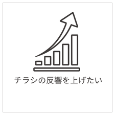 事例紹介・チラシの反響を上げたい