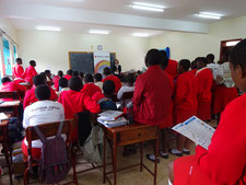 Seminar at Trinity College Nabbingo, Uganda