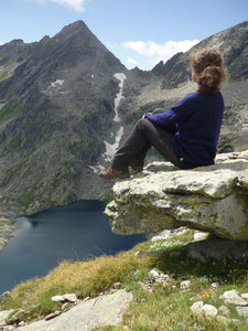sehr leichter Outdoorpullover getestet in den italienischen Alpen gestrickt von ritsch-ratsch,