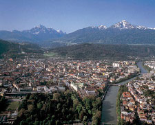 Flight around the Alps