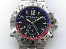 BVLGARI　ブルガリ 　ディアゴノ 　プロフェッショナル 　GMT40SSDの時計買取は埼玉県上尾市の質屋かんてい局上尾駅前店