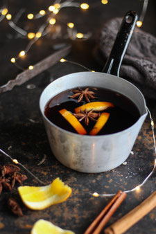 Orangen-Glühwein