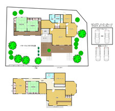 宝塚市中山桜台中古戸建の間取り図