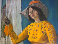 Portrait du peintre Irena Grant par Audrey Wilson