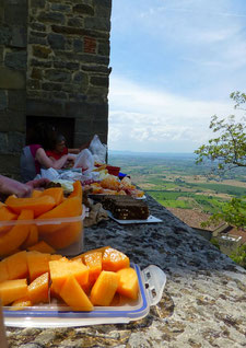 Italien, Toskana, Urlaub, Radreisen, Velotraum, Radfahren, Oicknick, italienische Köstlichkeiten, itelienisches Essen