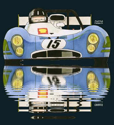 Graham Hill by Muneta & Cerracín