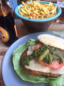 La Veggie Burger at Timesburg Poblenou