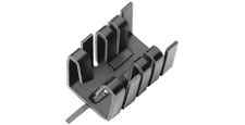FK 237 SA 220 V  TO 220  クリップタイプヒートシンク (アルミ）  V=バーティカルマウント用