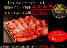 愛知県懸賞 - みかわ牛1万円相当 プレゼント