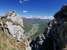 Lungo la via delle Creste