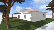 plan maison 105 m²