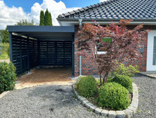 Langloch-Profilwand für Carports und Einhausungen