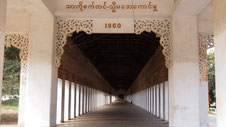 The way to the stupas courtyard