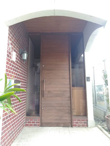 玄関　リフォーム　施工　和歌山市　岩出市　紀の川市　海南市