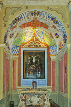 Sant'Andrea di Bozio - Autel de la Crucifixion