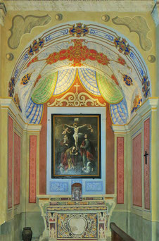 Sant'Andrea di Bozio - Autel de la Crucifixion