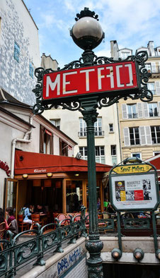 Metrostation Saint Michel
