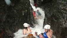 Combo: Canyoneering, Rafting, Lunch, Baldi hot Springs one day pass and dinner.