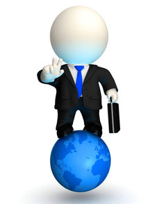 Clickandbay-man-with-globe