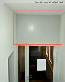 Ansicht einer Türkonstruktion wärmebildfotografie maag-isch maagisch