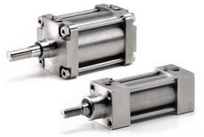 KOMPAUT - Cilindri ISO 15552 - VDMA 24562 in acciaio INOX AISI 304 e AISI 316 o in esecuzioni speciali a disegno