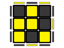 Fridrich modified, part 4, example