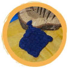 DIY-Tawashi-Schwamm aus alten Socken