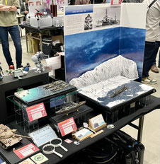 八王子模型展示会2025（八展2025）展示ブース全景◆模型製作工房 聖蹟