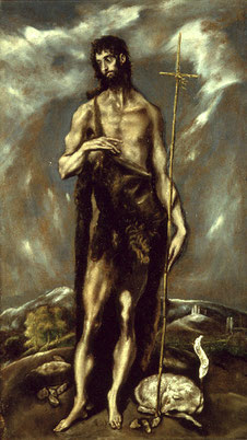 "Иоанн Креститель", Эль Греко