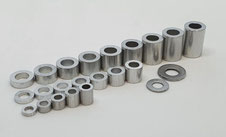 Alu Abstandshalter, Alu Hülsen, Aluminium Hülsen M2 M3 M4