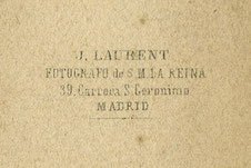 Sello de J. Laurent entre 1.861 y 1.868