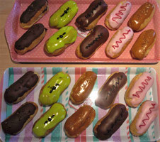 recette des éclairs Lenôtre 