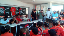 la presentazione dell'album all'America Graffiti