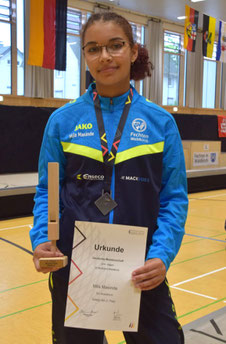 Silber u. Orgelpokal f. Mila Masinde