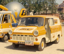 FORD TRANSIT   BIC      Caravane Tour de France 1968