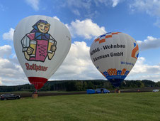 Heißluftballonstart im Schwarzwald, Grafenhausen, Rothaus