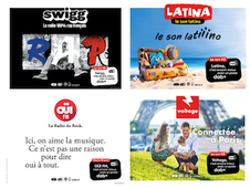Swigg, Latina, Oüi FM et Voltage, c'est mieux avec un poste DAB+